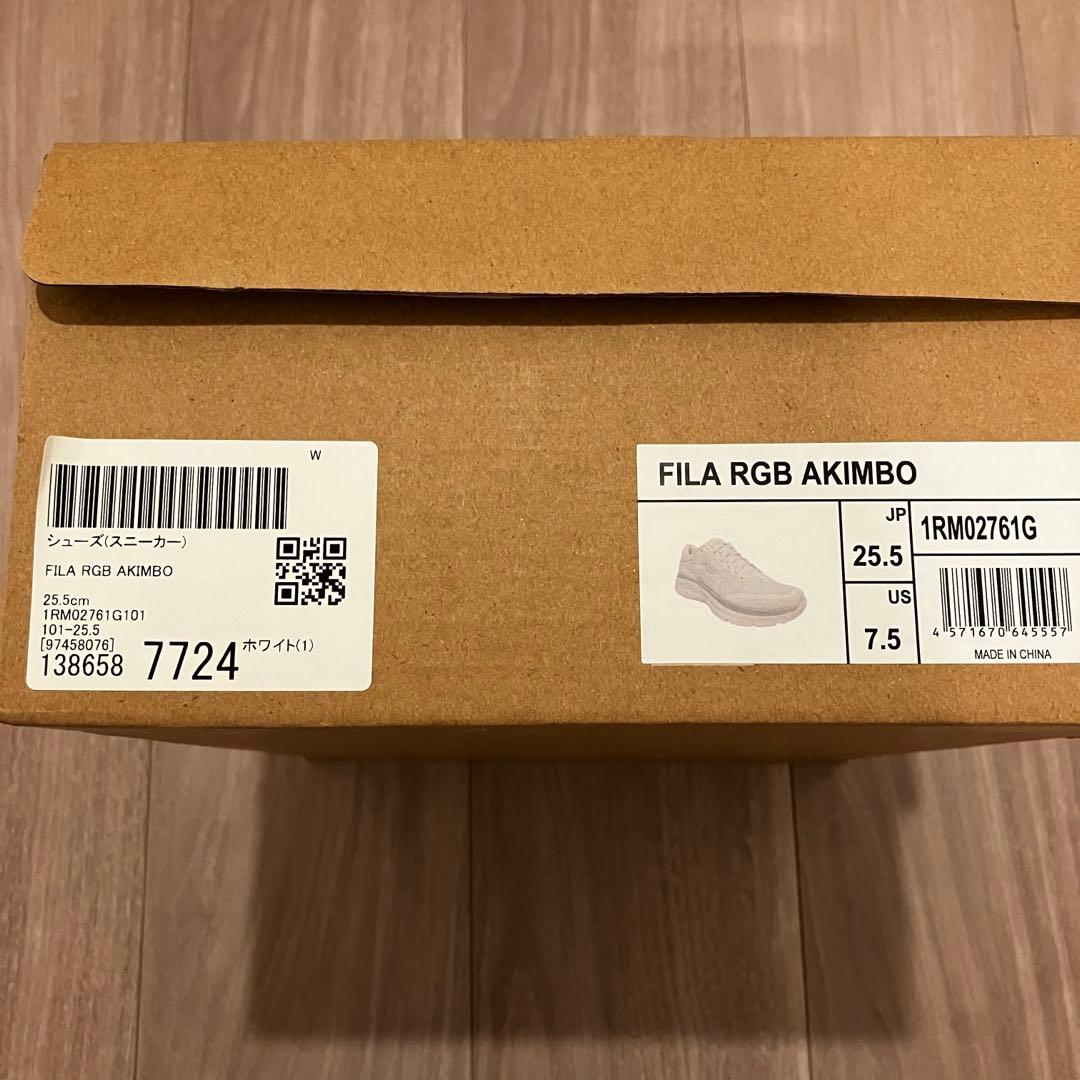 【新品未使用】FILA RGB AKIMBO ウォーキングシューズ スニーカー