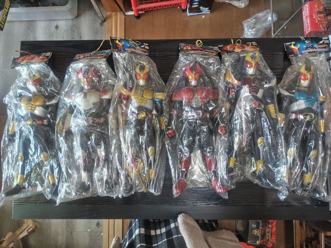 仮面ライダーアギト ビッグサイズソフビフィギュア 6体セット
