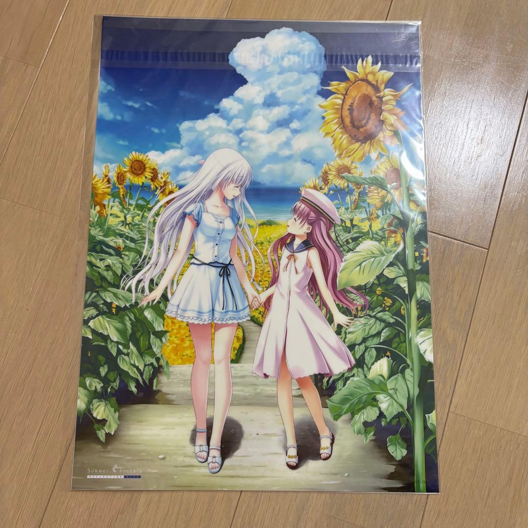 Summer Pocket key A3アクリルポスター コミケ セット