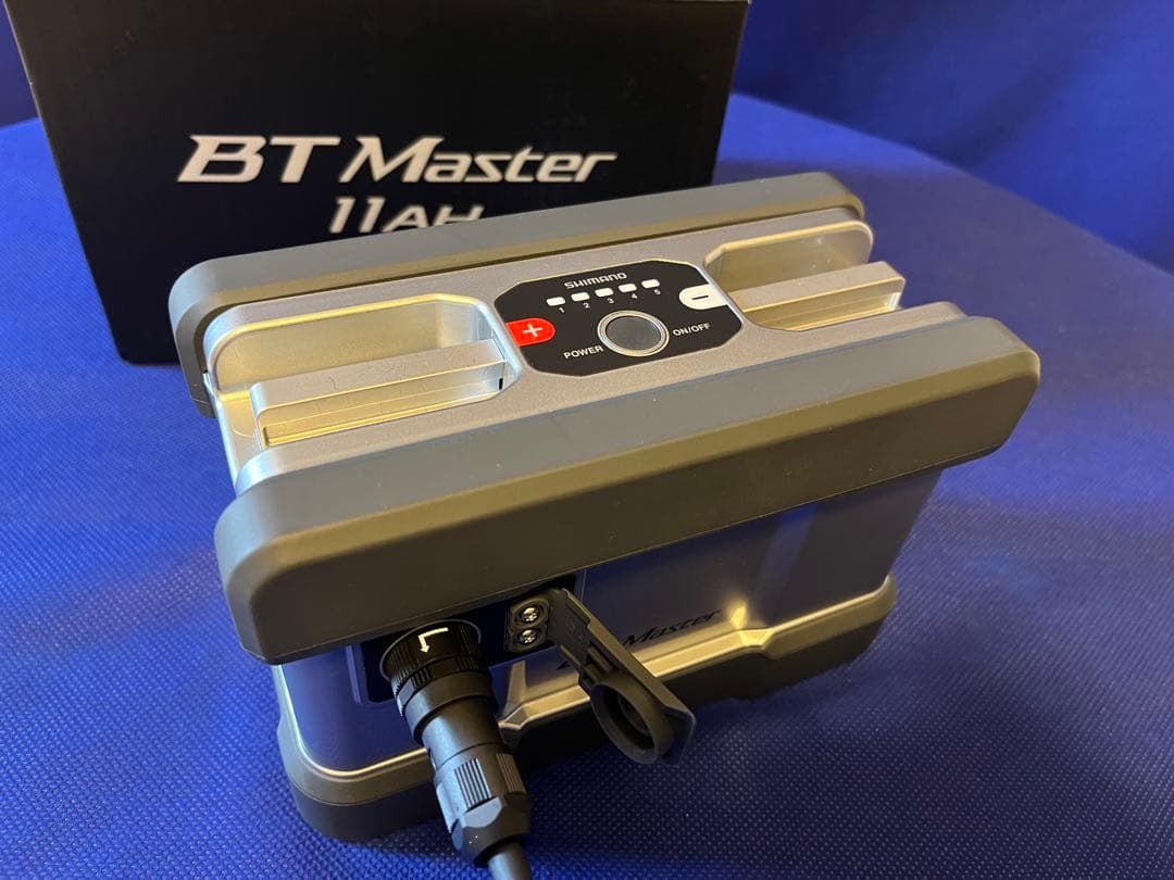 値下中！新品未使用品　シマノBTマスター 11Ah バッテリー電動リール　電力丸