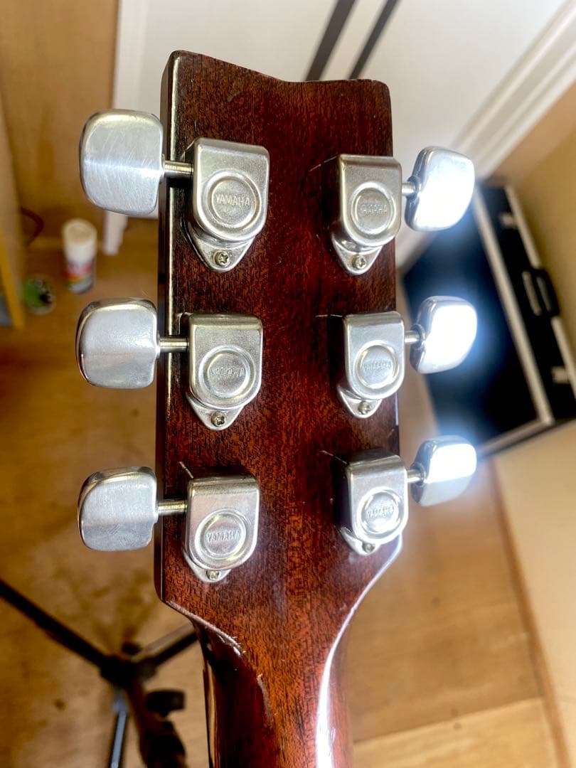 ひびき！YAMAHA FG200グリーンラベル　調整済み新品弦　激鳴り！