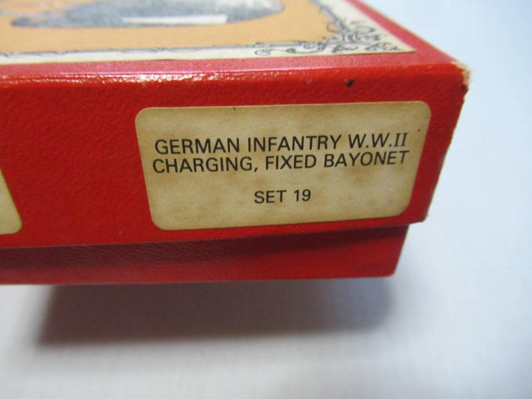 1980年代 英国製◆フュージリア SET19 ミニチュア WW2ドイツ歩兵6体