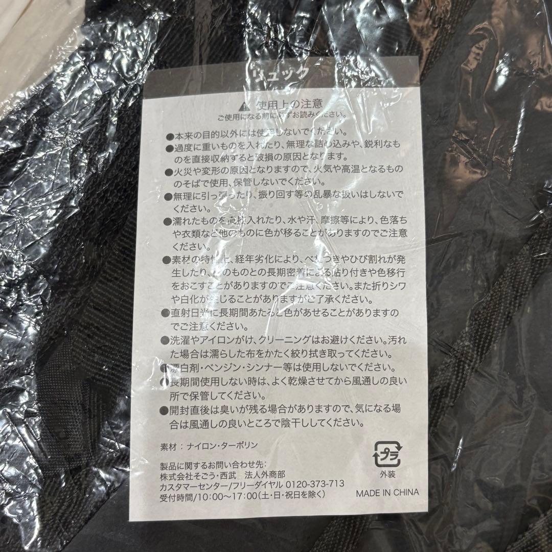 埼玉西武ライオンズ　ファンクラブ入会記念品リュック