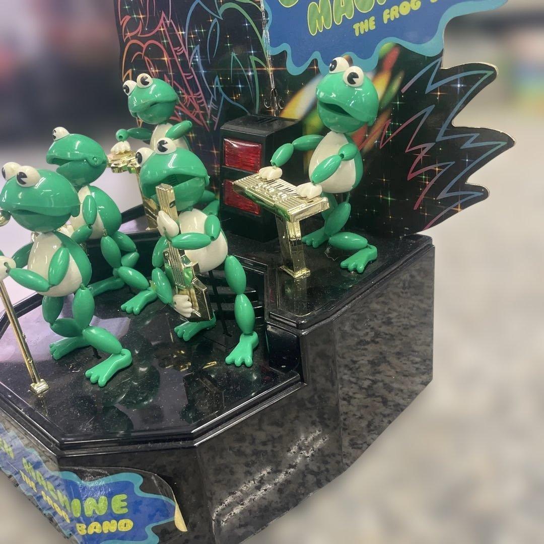 GREEN MACHINE THE FROG BAND おもちゃ レトロ 格安