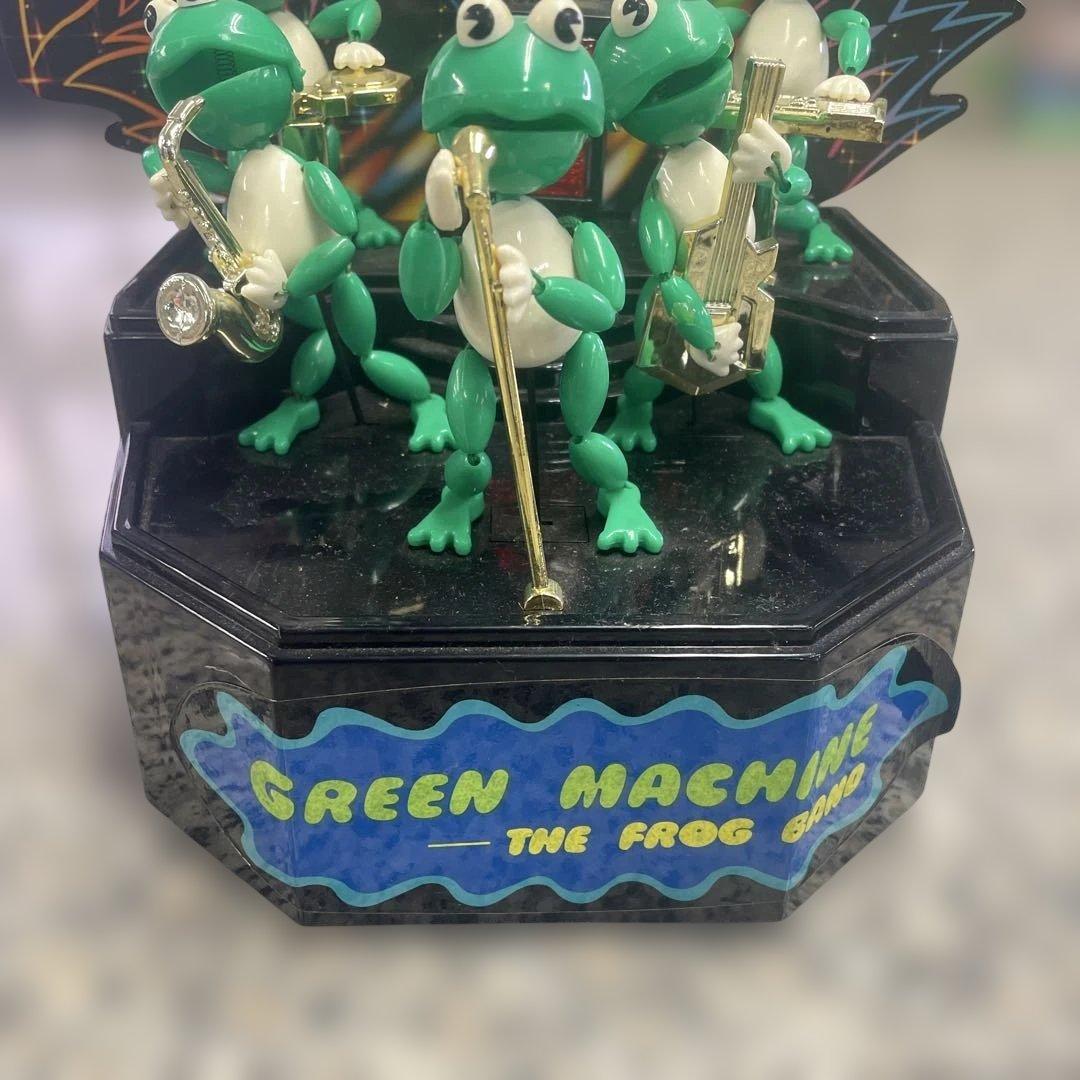 GREEN MACHINE THE FROG BAND おもちゃ レトロ 格安