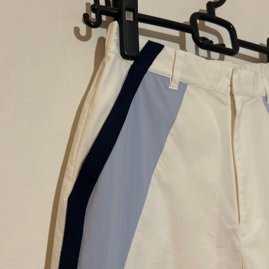 NBB WEEKEND ストレートパンツ ホワイト