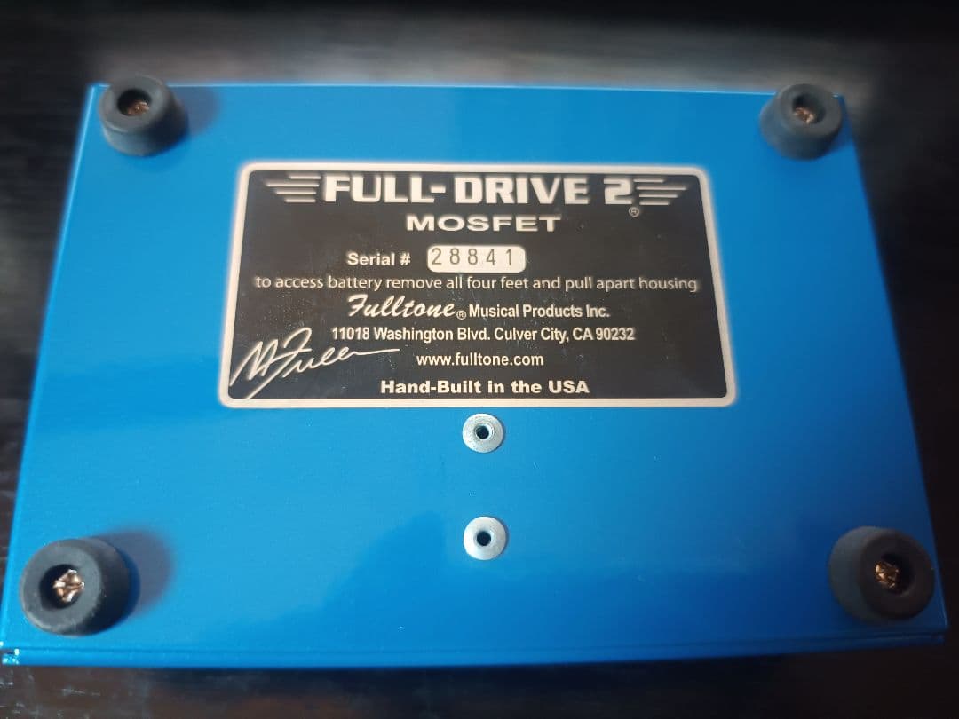 美品　FULLTONE FULL-DRIVE 2 MOSFET