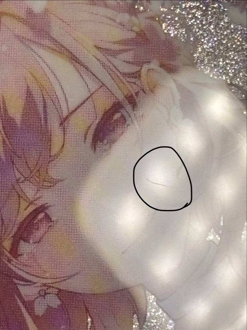 東雲絵名 50A グリ缶 グリッター缶バッジ 余花にみとれて