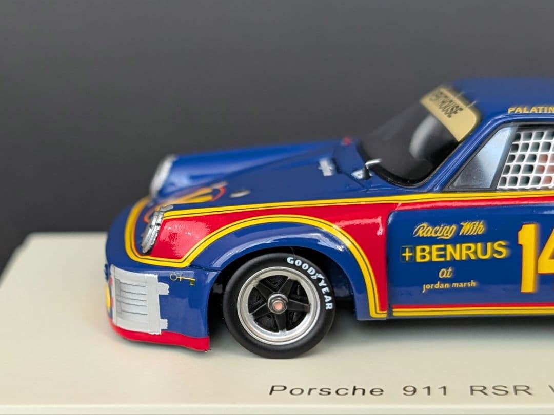 スパーク 1/43 ポルシェ 911 RSR Sebring 1976年優勝