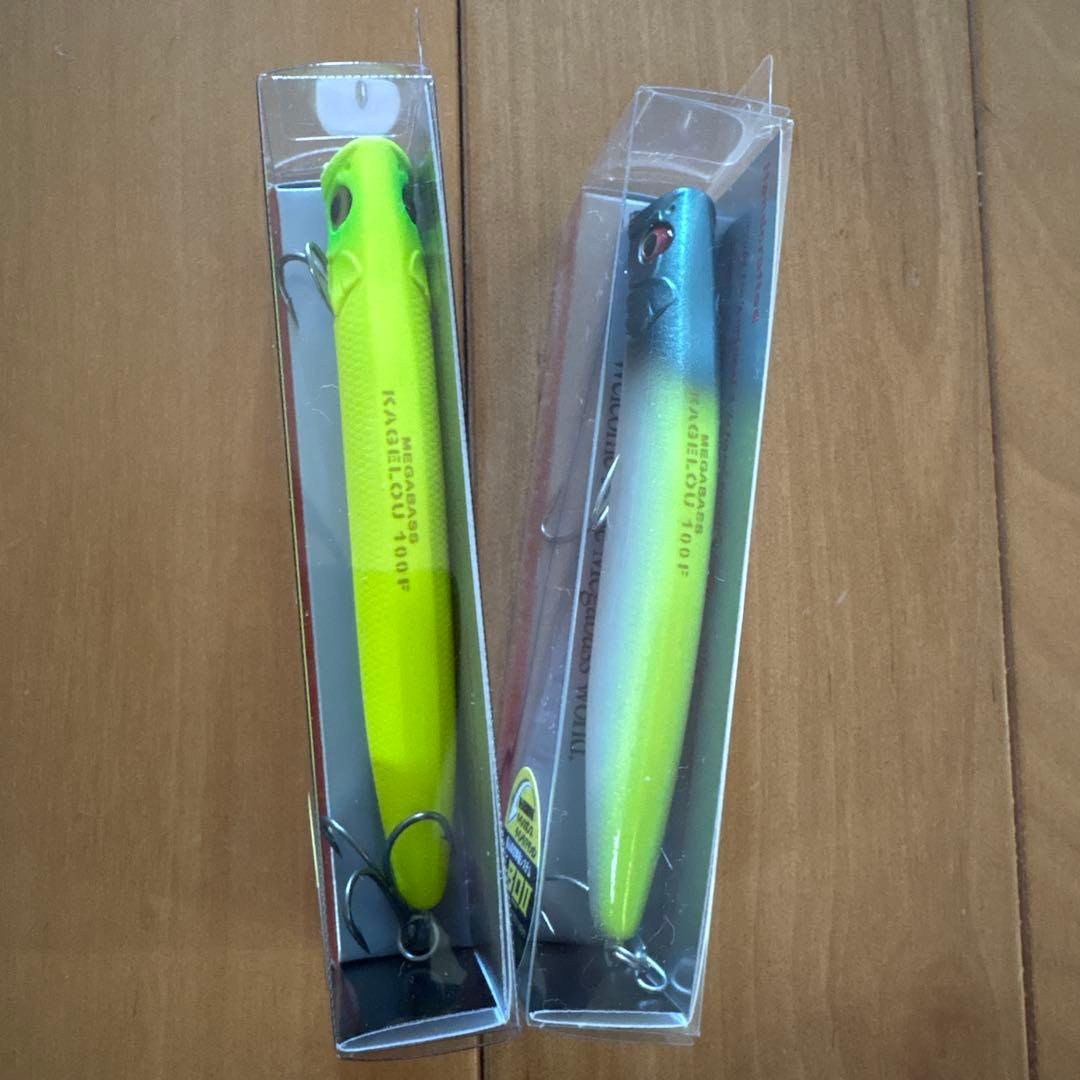 【オリカラ＋】☆メガバス カゲロウ100F 2個セット