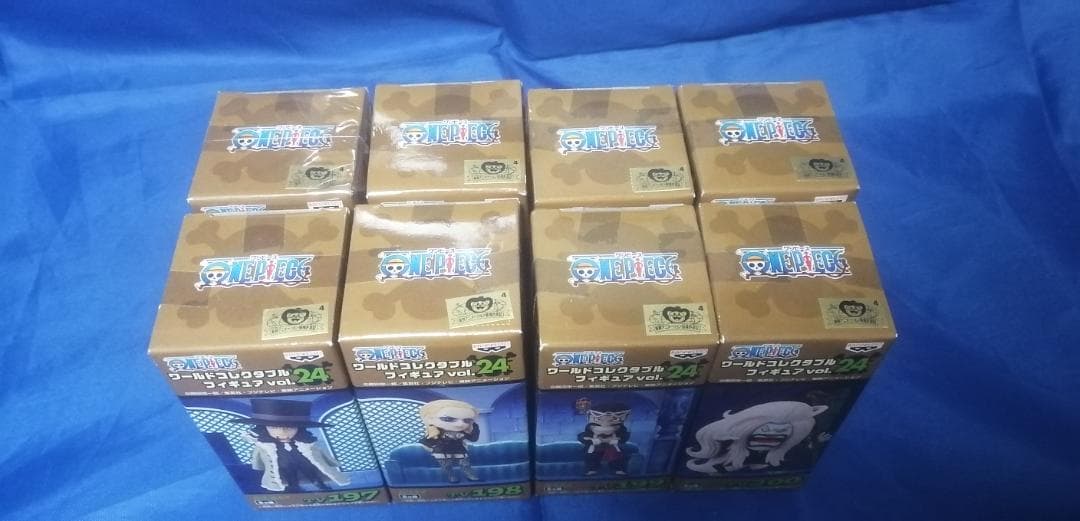 ワンピースワールドコレクタブルフィギュアvol.24 ８種コンプセット