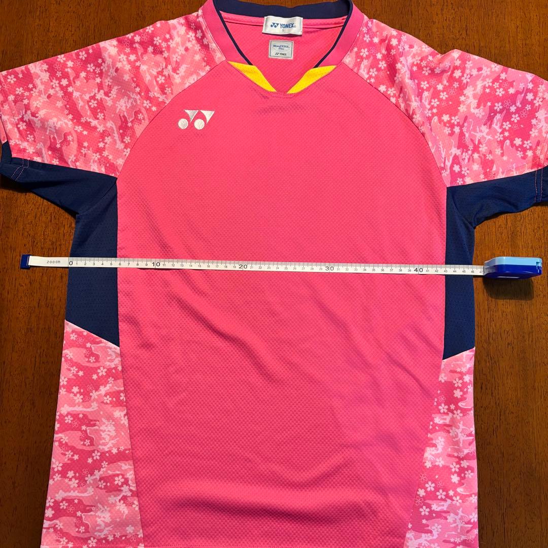 YONEX バドミントンウェア2枚セット ユニセックスS ピンク