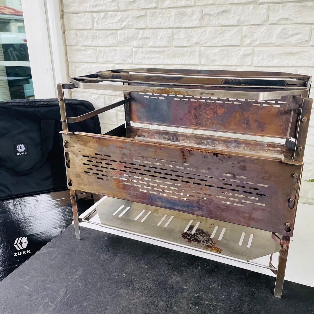 ZUKK Doug Fire Pit 焚き火台 専用ケース付き おまけ有り