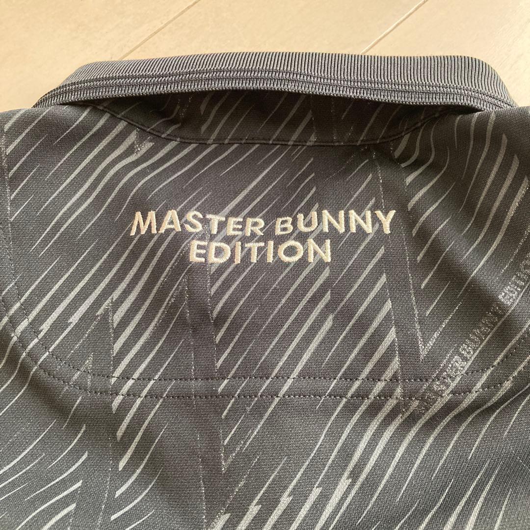近年モデルMASTER BUNNY EDITION ブラックポロシャツ美品