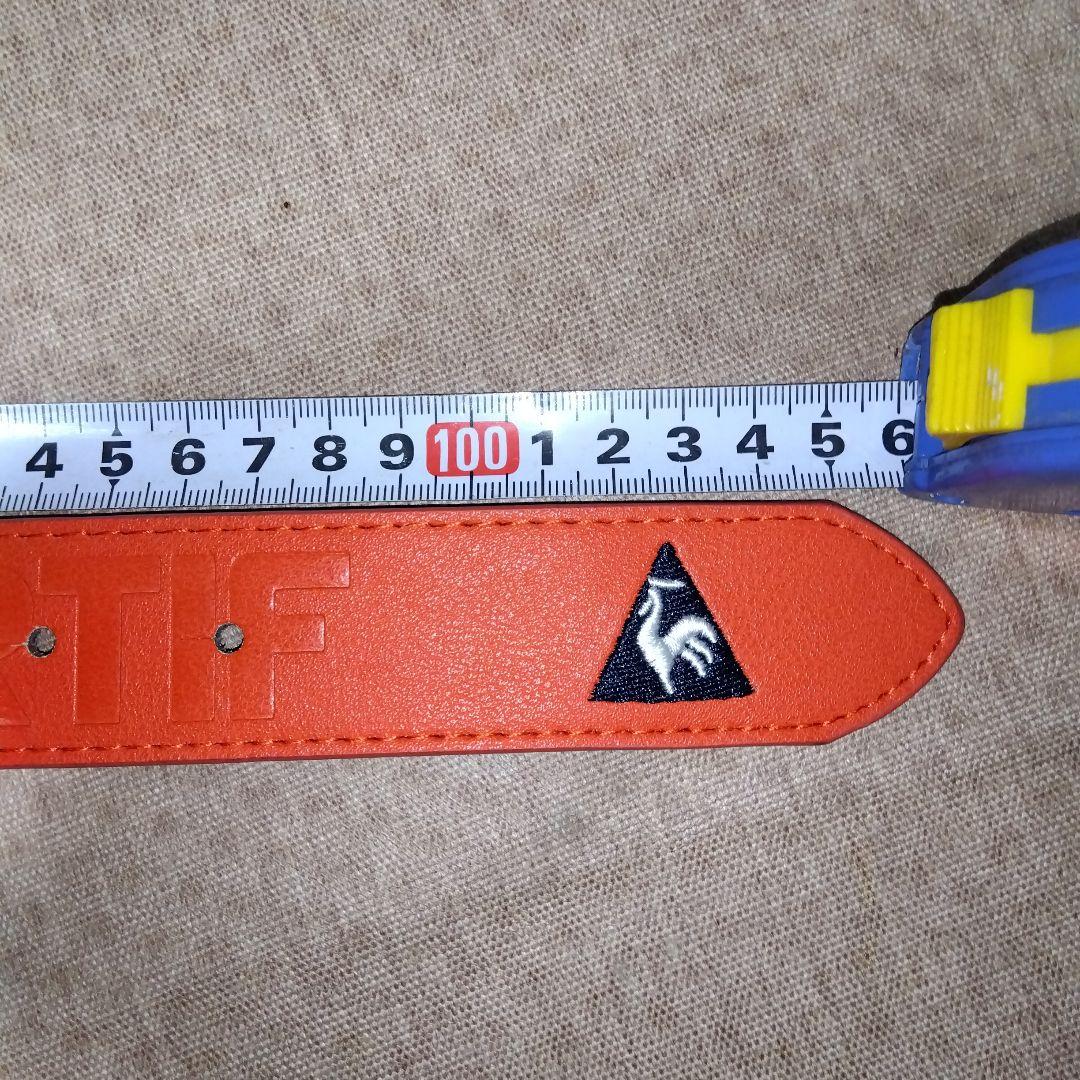 le coq sportif ゴルフコレクション ベルト オレンジ 新品未使用
