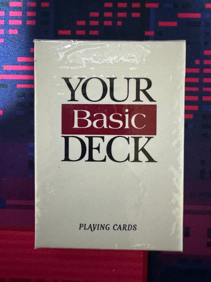 希少 新品 YOUR Basic DECK トランプ ケース付き