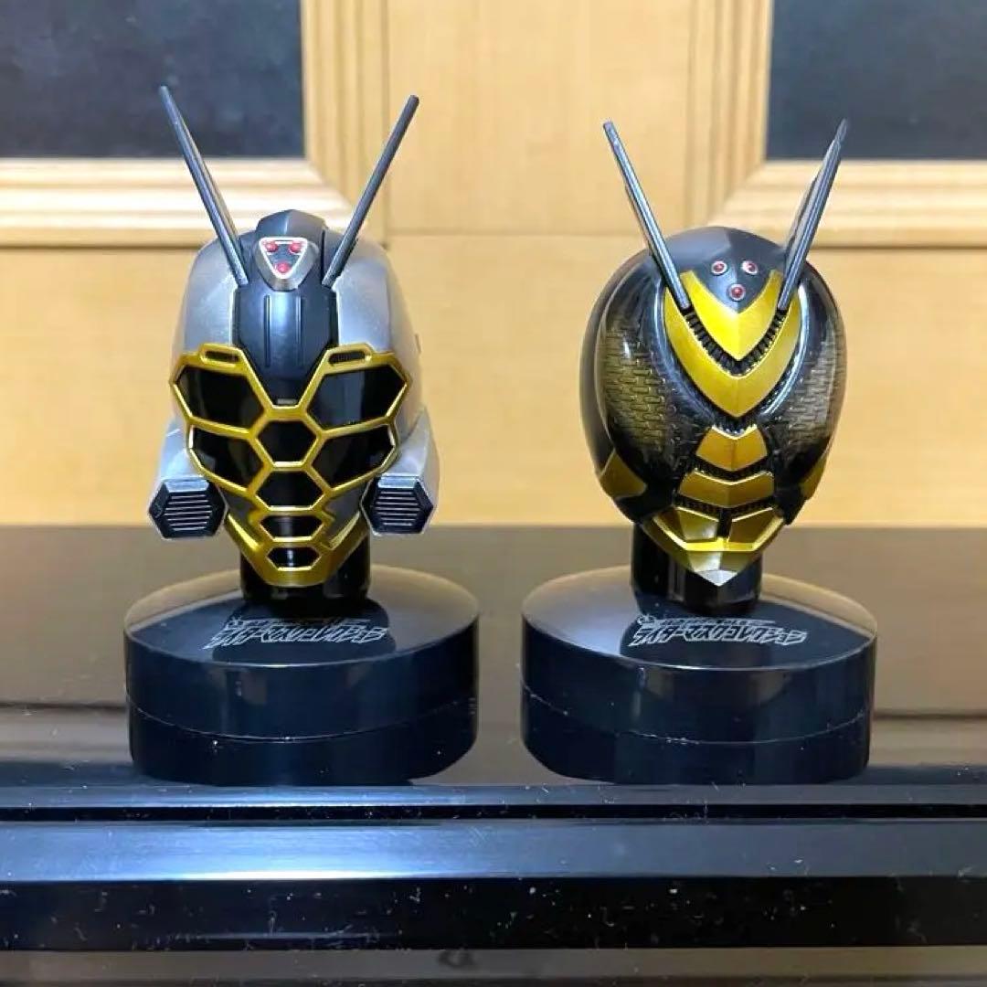仮面ライダーカブト　マスクコレクション　14種類 開封品　マスコレ　ガタック