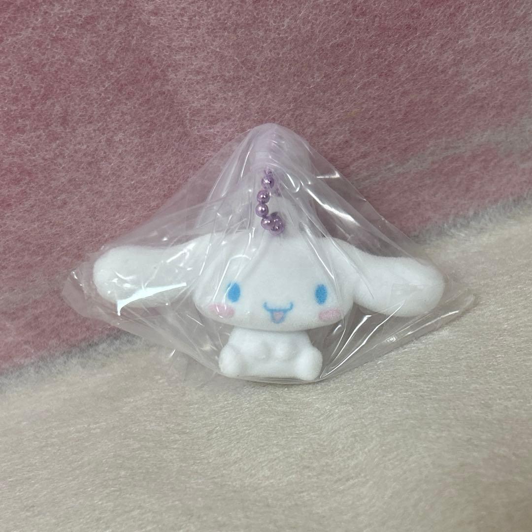 サンリオ シナモロール ぬいぐるみ キーホルダー フロッキー ③