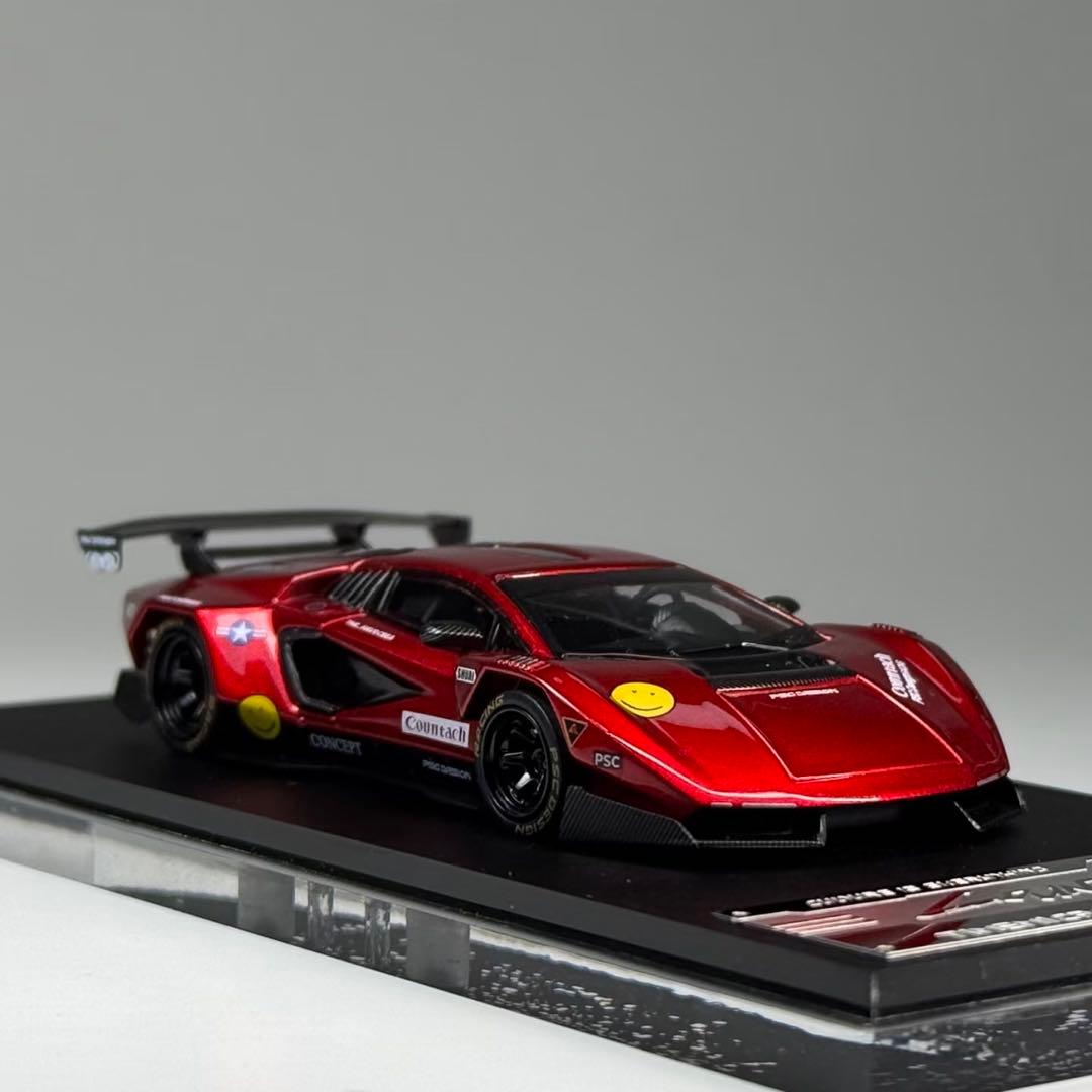 1/64 timemicro ランボルギーニ カウンタック レッド 未開封
