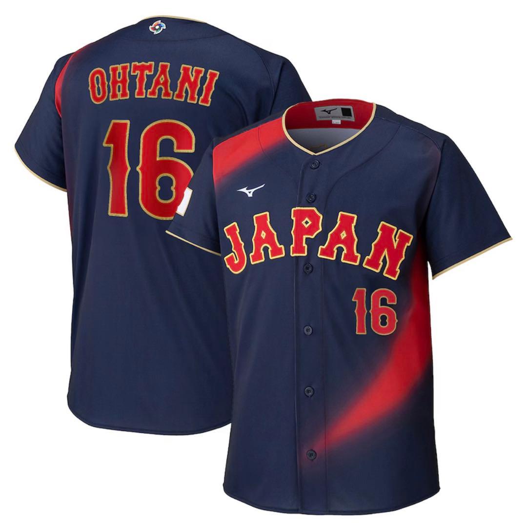 大谷翔平 日本代表 MIZUNO WBC2026 レプリカユニフォームL 2種