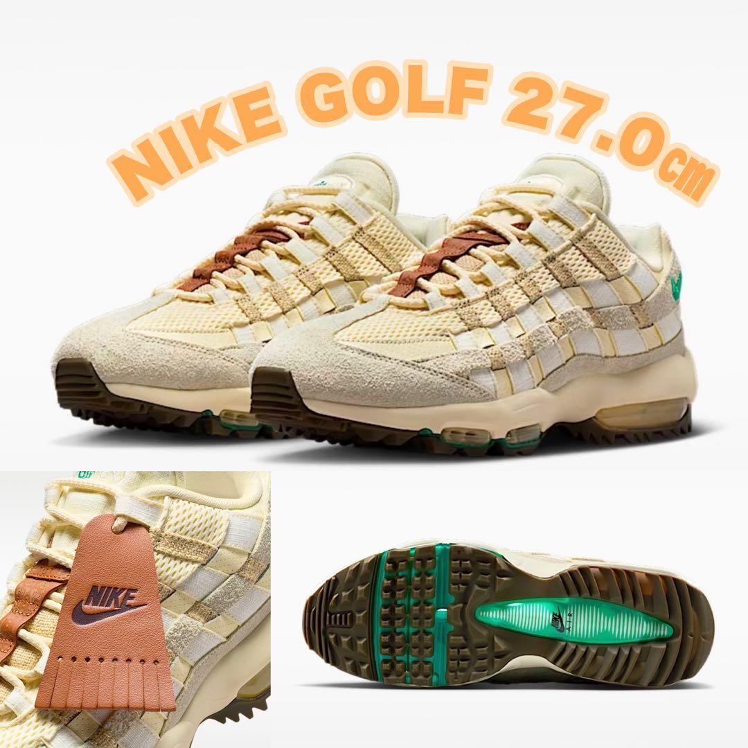 27.0 NIKE GOLF ナイキ エア マックス '95 G ゴルフ