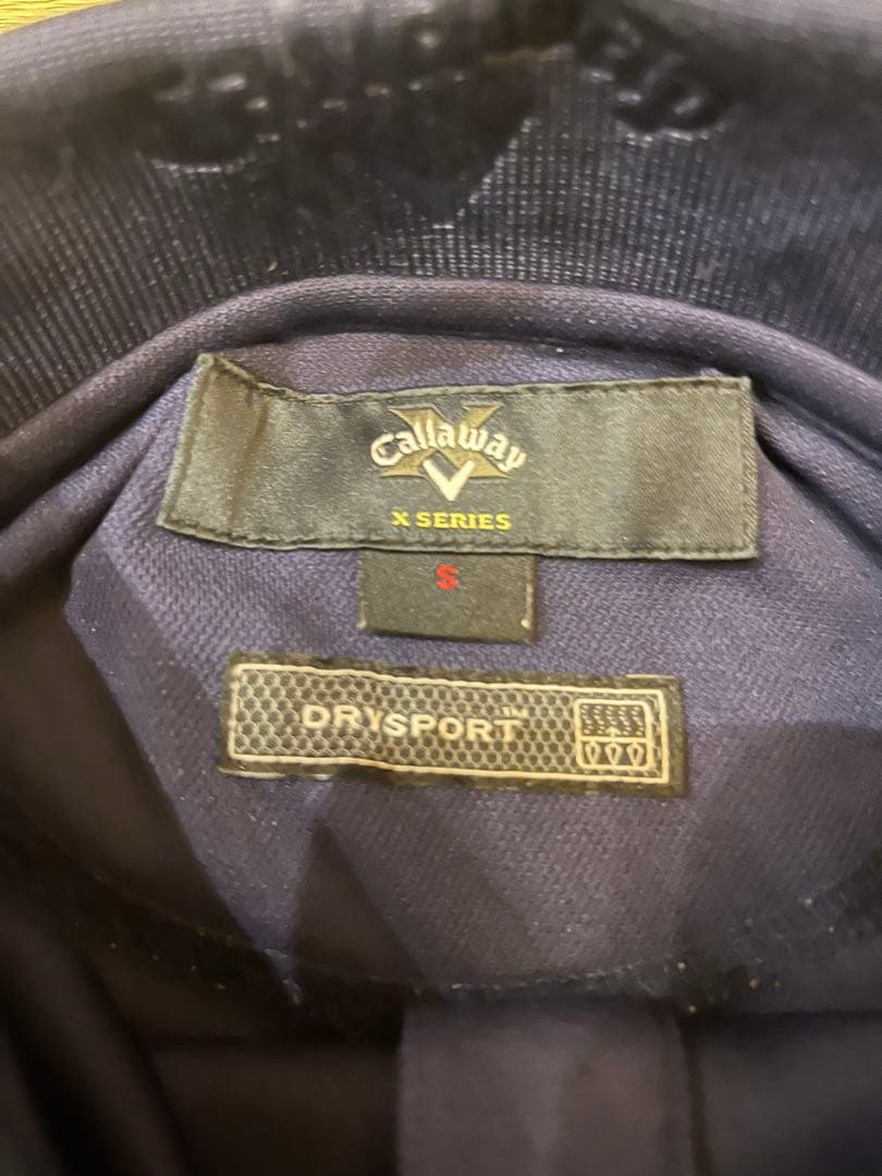 Callaway ネイビー シャツ Sサイズ