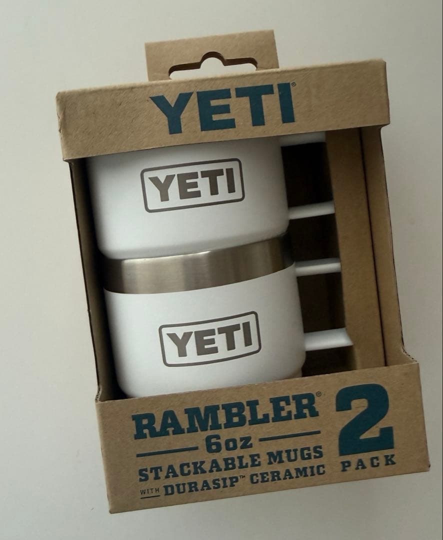 バーベキュー・調理用品 Yeti RAMBLER 6oz STACKABLE MUGS 2PK