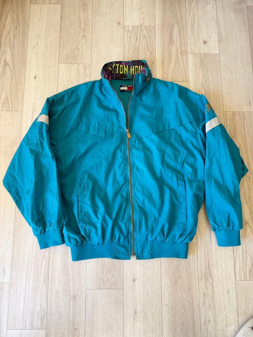Leyton house 上下セットアップ ジャージ ブルー メンズL