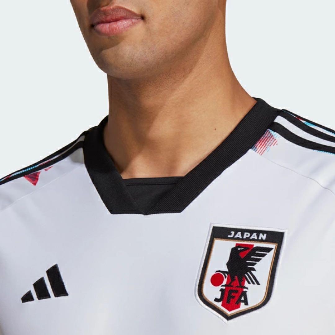 希少　サッカー日本代表　アウェイユニ　XL