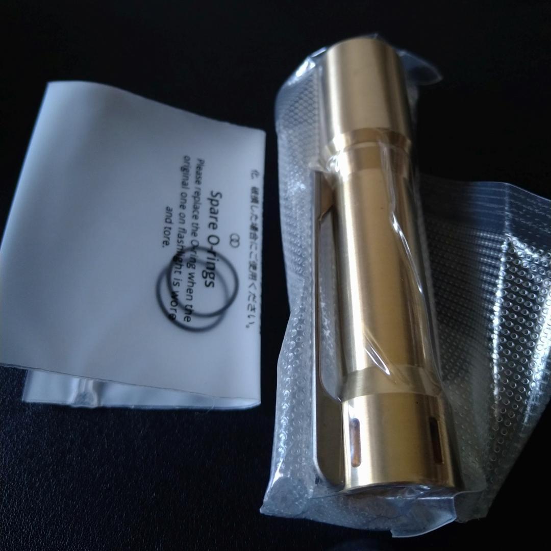 フラッシュライト EDOLUC Glow arrow Brass Smooth