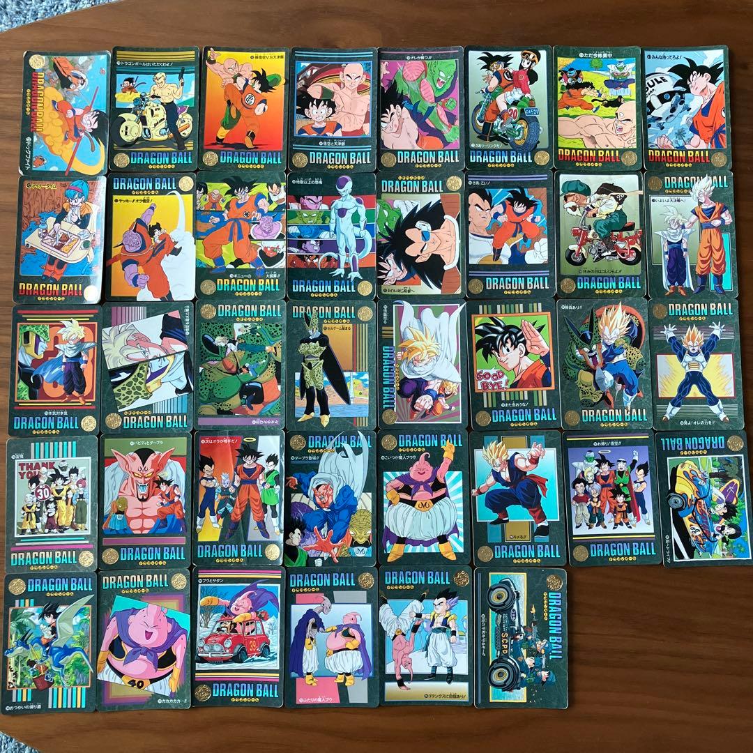 【最値下】ドラゴンボールカードビジュアルアドベンチャー（38枚セット）