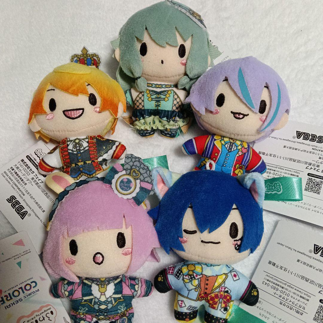 プロジェクトセカイ ふわぷちマスコット / 全5コンプ種セット