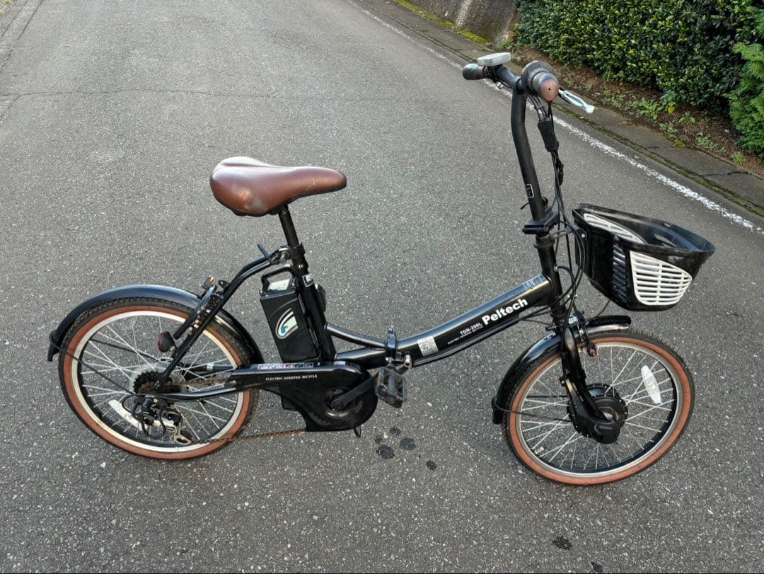 折りたたみ電動アシスト自転車 Peltech