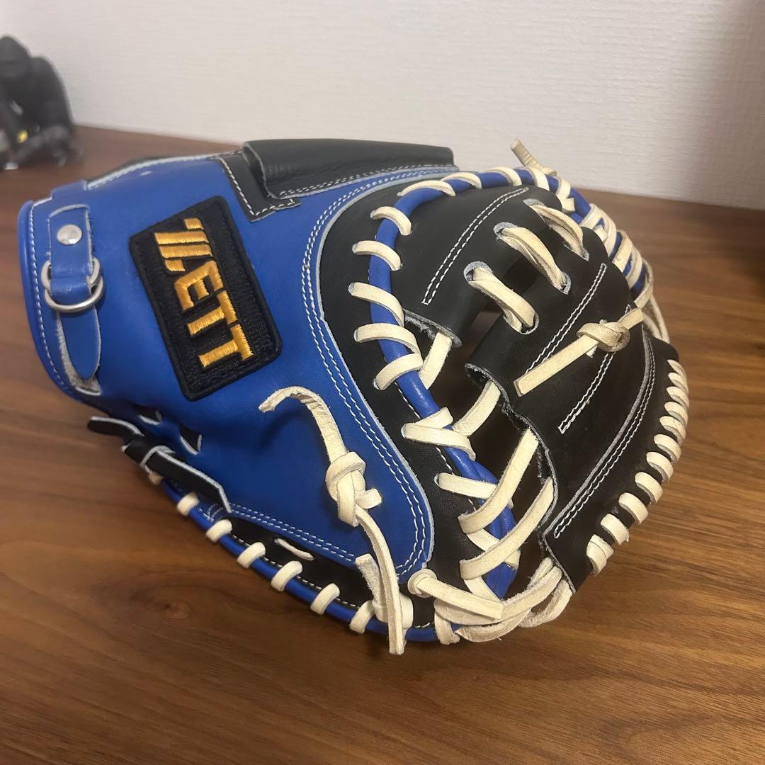 【旧ロゴ 希少】ZETT EXTOP 限定軟式 キャッチャーミット