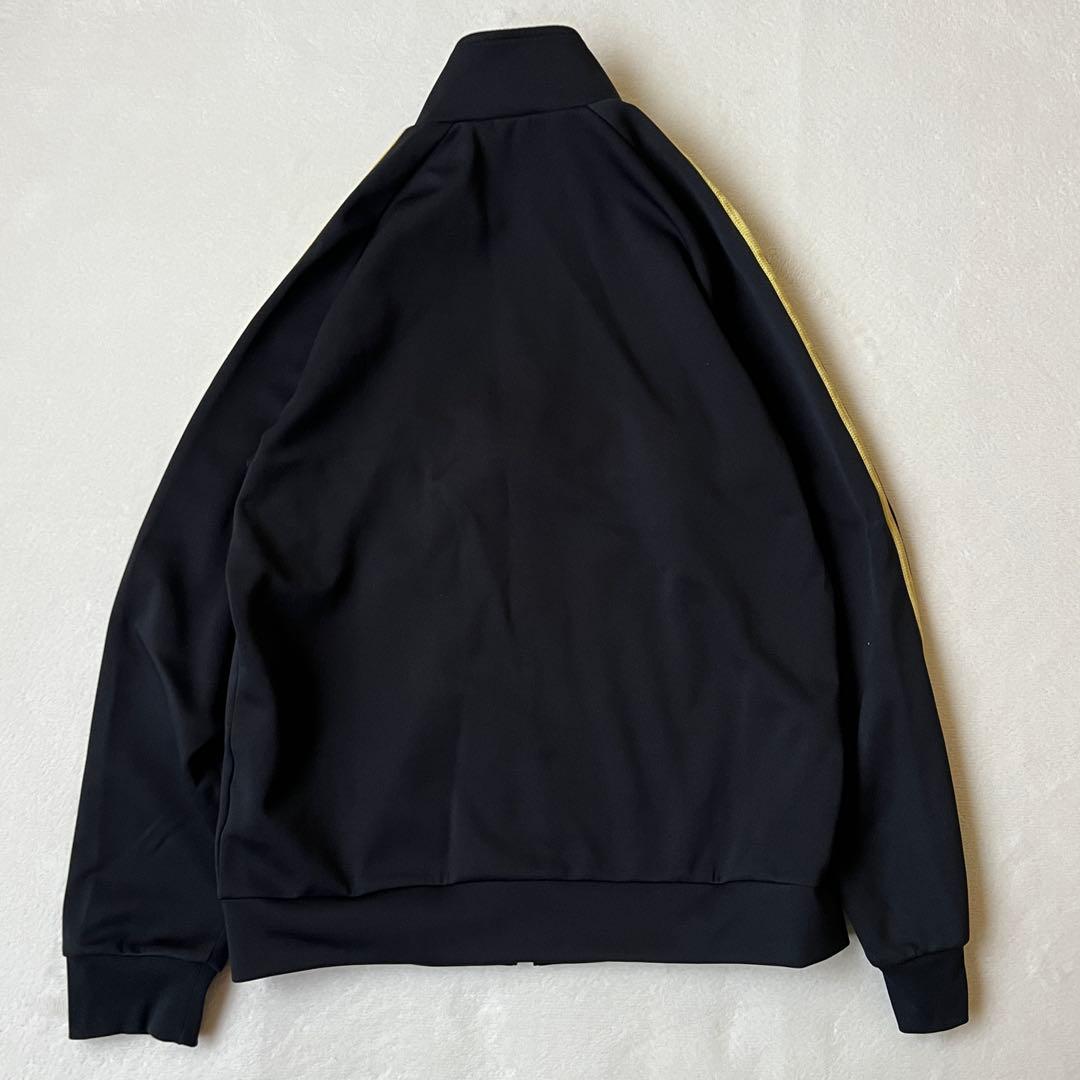 adidas アディダス L ジャージ上下 セットアップ 黒ブラック 金ゴールド