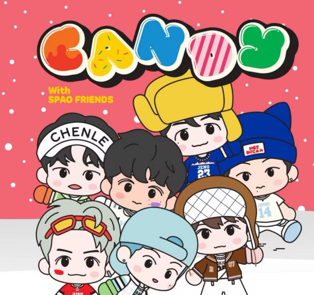 新品未開封★ジェミン♡NCTxCANDY★SPAO長袖 S パジャマ☆トレカ付き