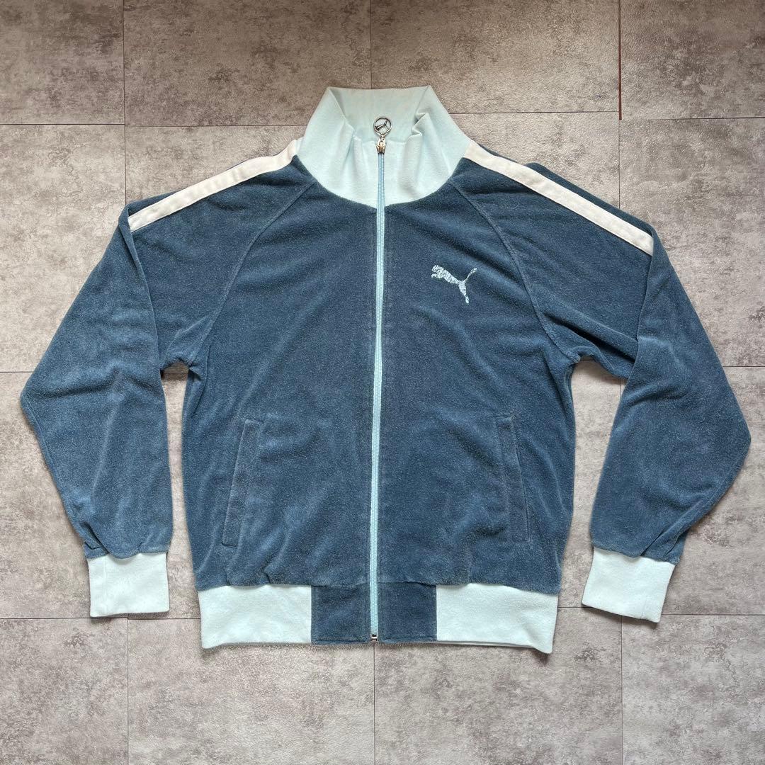 90s old PUMA トラックジャケット 在原みゆ紀 水色 希少 y2k