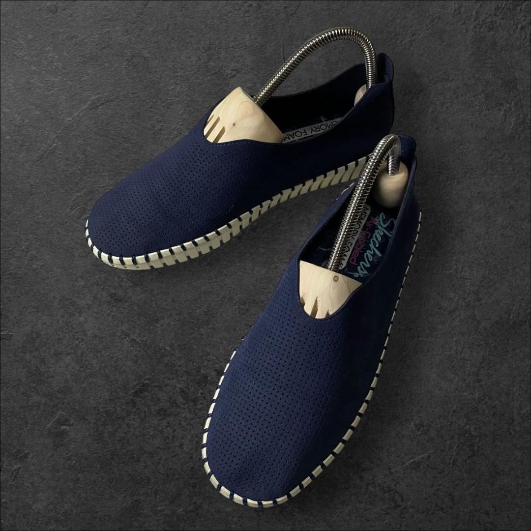 【Skechers】軽量スリッポン Air-Cooled Memory Foam