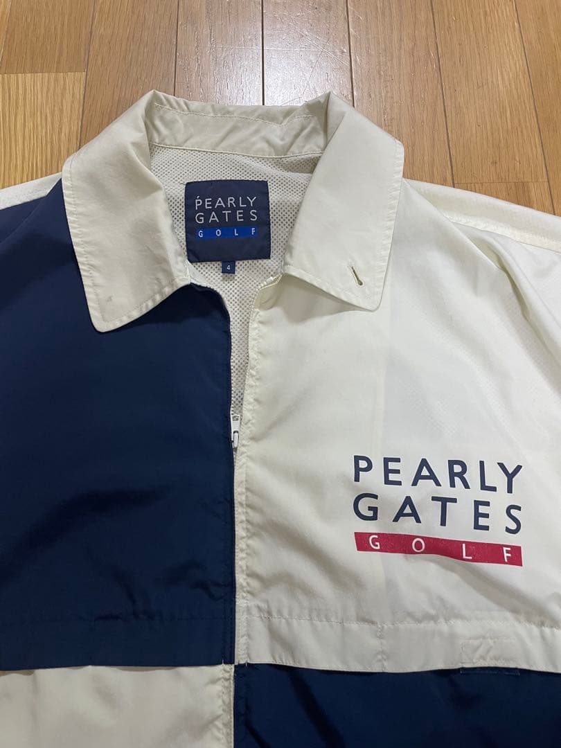 PEARLY GATES ゴルフブルゾン メンズ4 切替デザイン　M・L相当