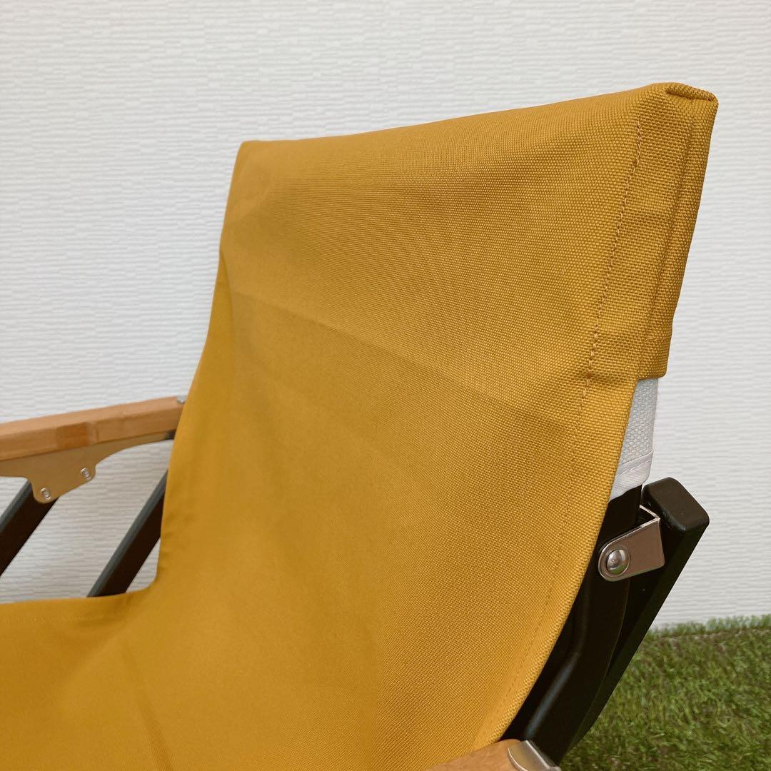 山吹色 2脚分 ローチェアショート用 シートカバー 8号帆布 スノーピーク