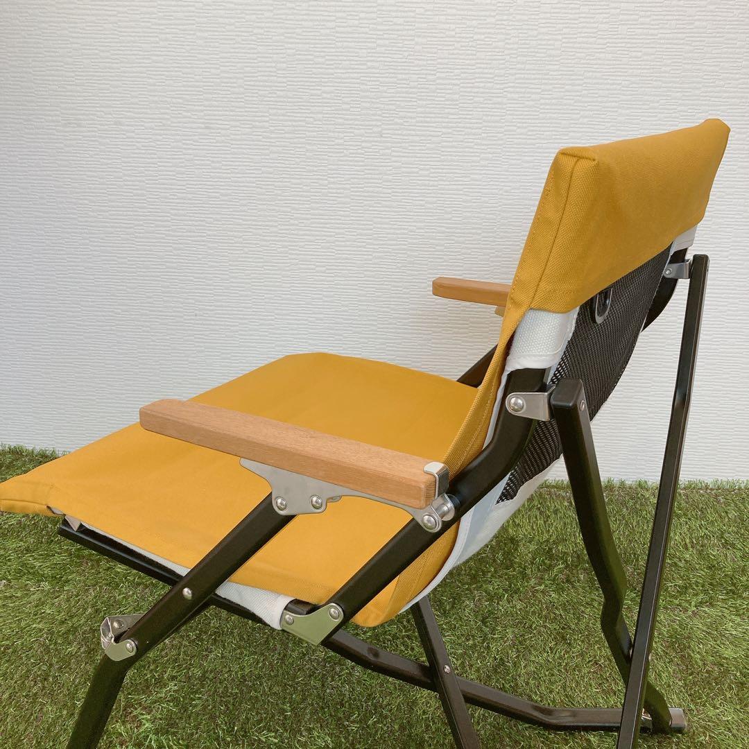 山吹色 2脚分 ローチェアショート用 シートカバー 8号帆布 スノーピーク