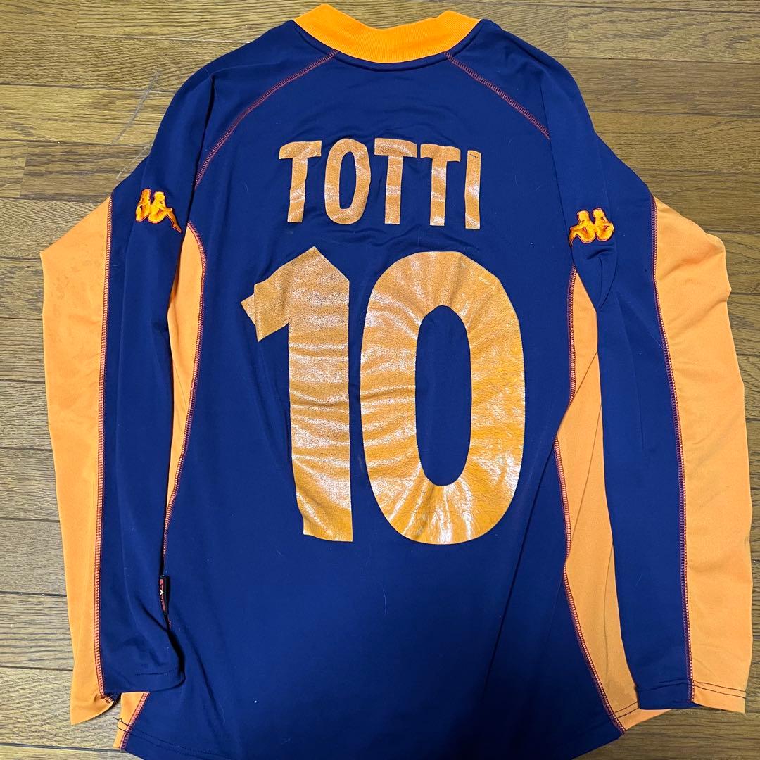 AS Roma トッティ10 長袖シャツ