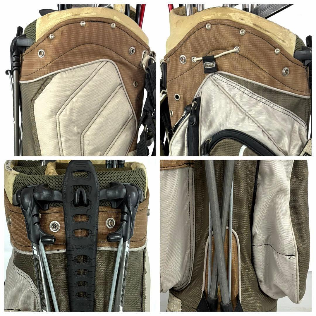 本格派 メンズゴルフクラブ 12本 フルセット OGIO ゴルフセット お試し品