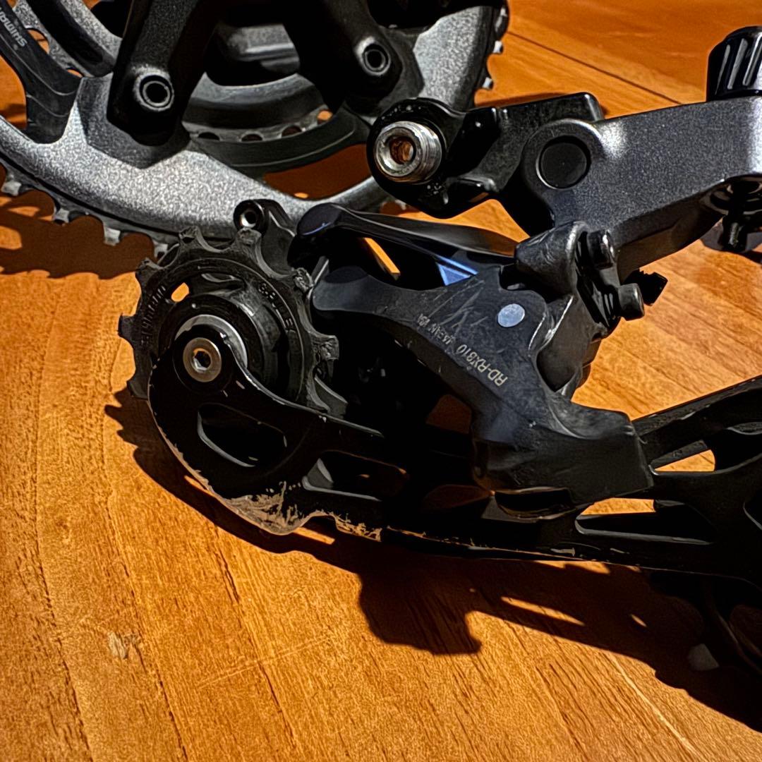 Shimano GRX 2×11s 165mmクランク コンポセット
