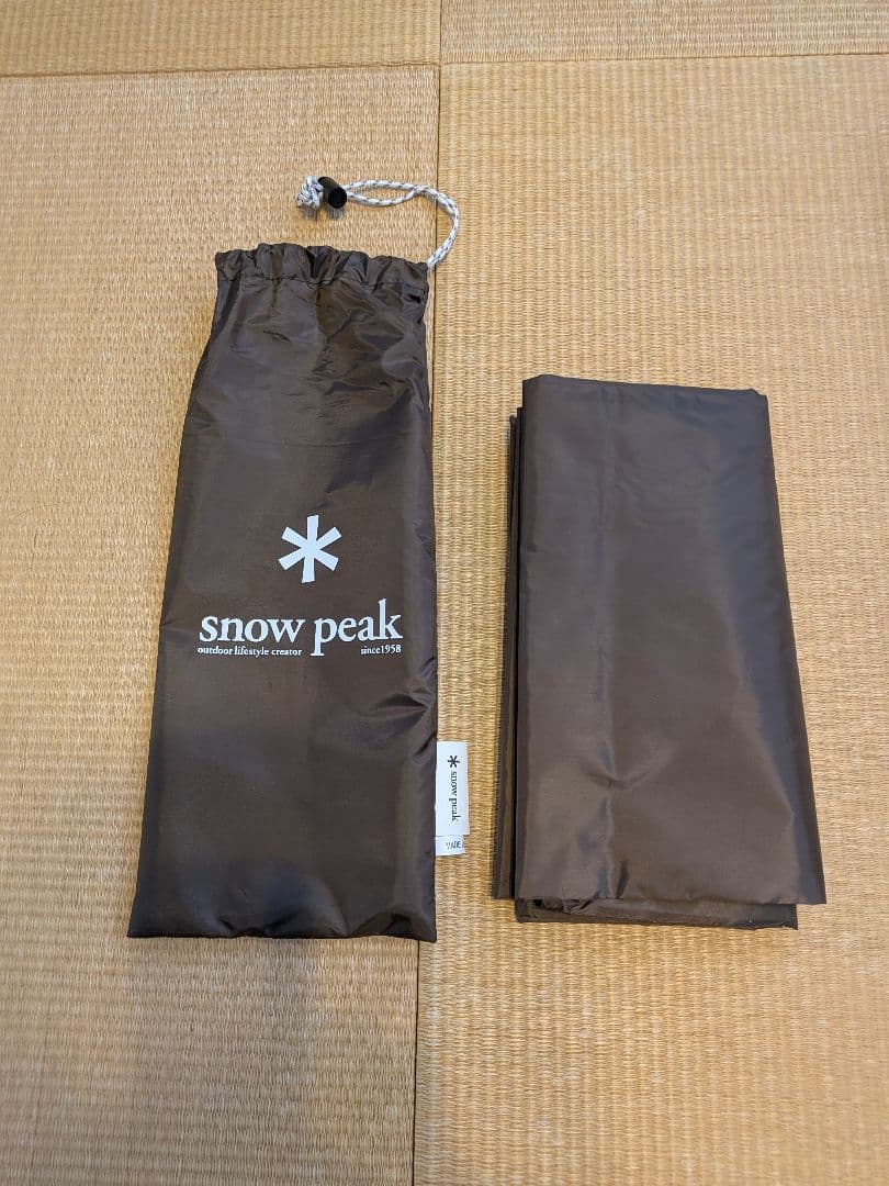 専用  peak スノーピーク アメニティドームS マットシートセット