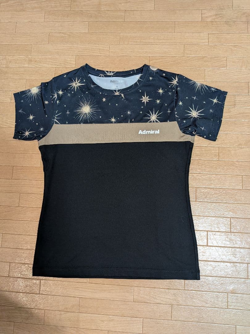 Admiral 星と月デザイン 半袖Tシャツ