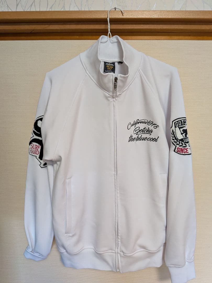 （新春値下げ！）GOTCHA　GOLF　撥水ワッペントラックジャケット