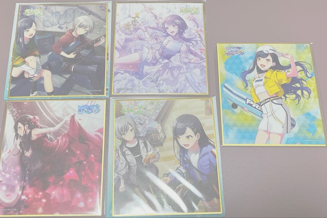 プロセカ　白石杏　色紙　まとめ売り