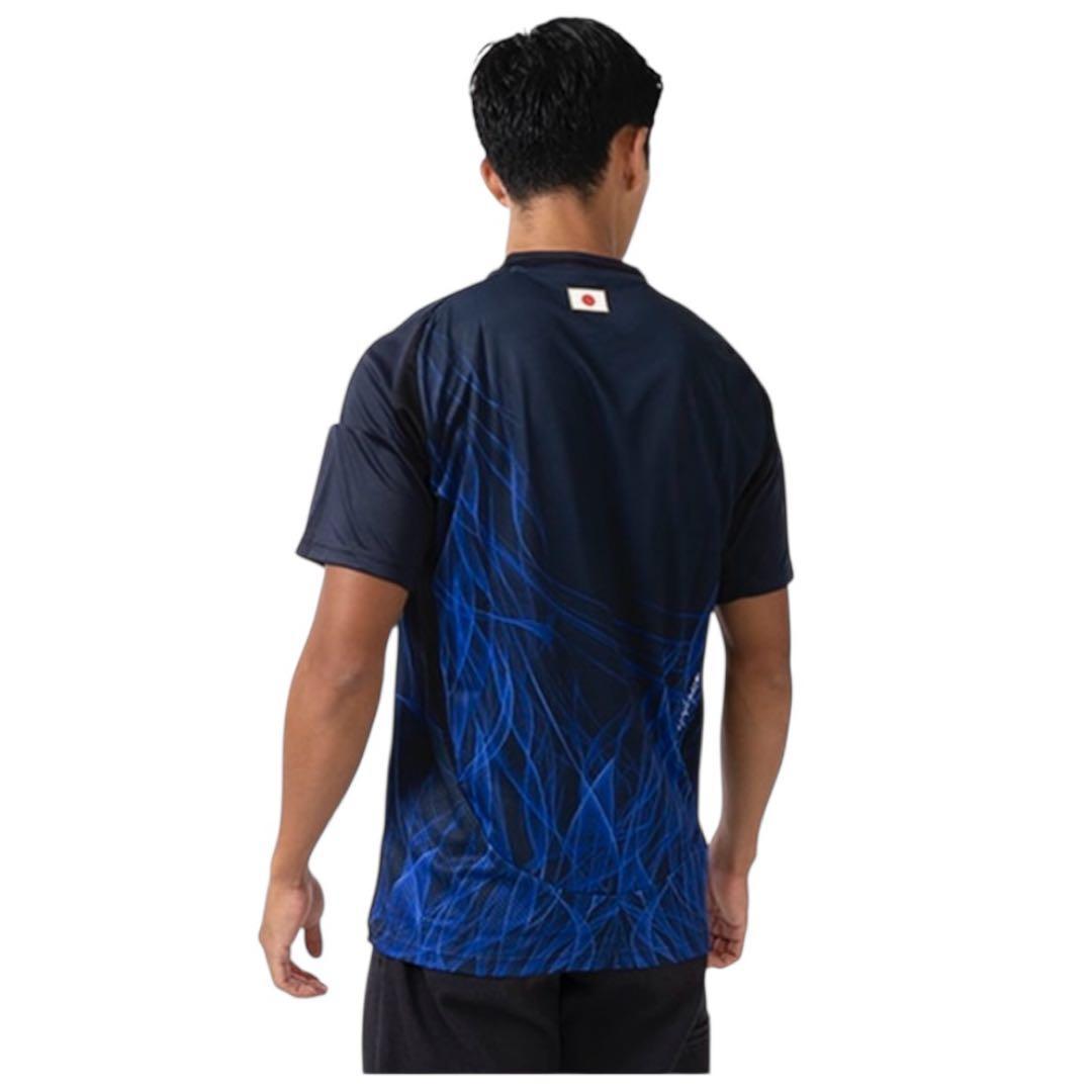 【タグ付】Y-3 サッカー日本代表 レプリカユニフォーム 炎柄 半袖 Sサイズ