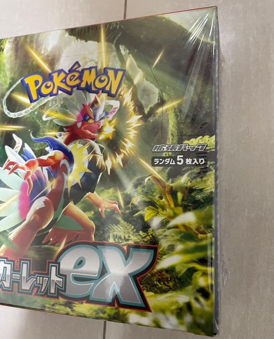 ポケモン　スカーレット　ボックス　トレカ　ポケカ　シュリンク付き　即日発送　新品